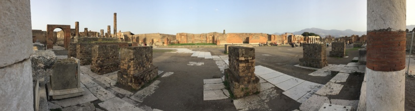 city center, Pompeii
