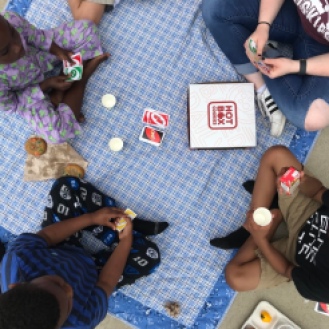 end of year cookie picnic