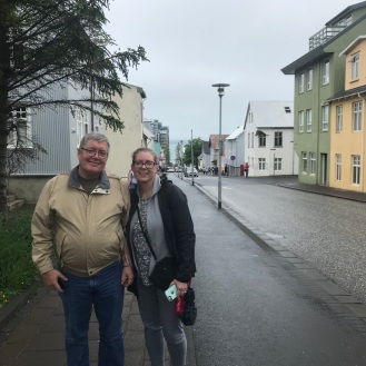 mom + dad in iceland
